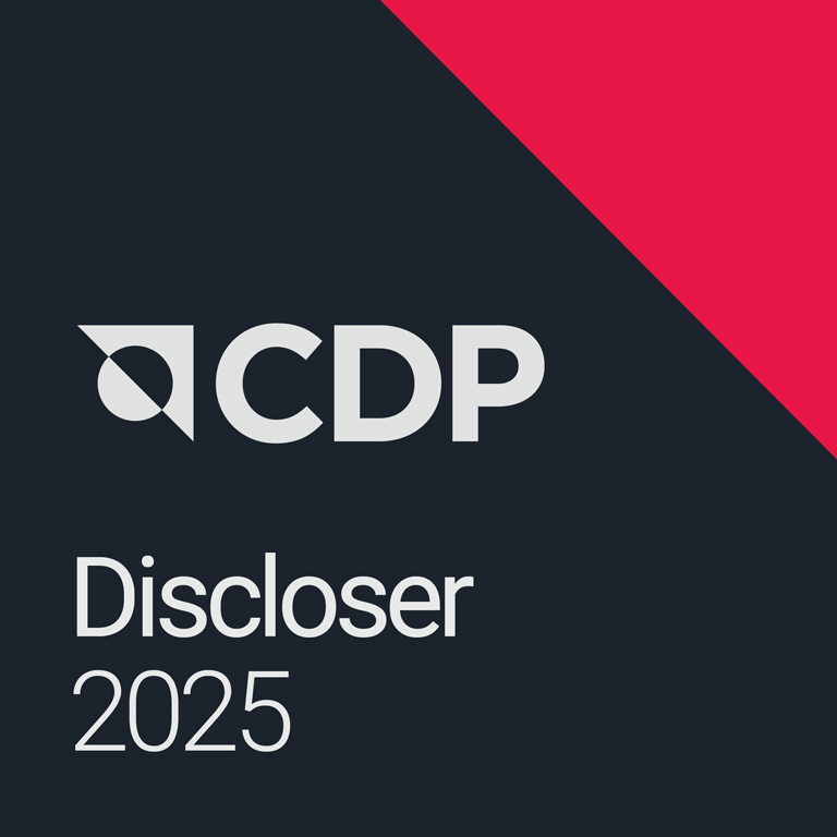 CDP 2025において「気候変動」および「水セキュリティ」の2分野で「B」評価を獲得